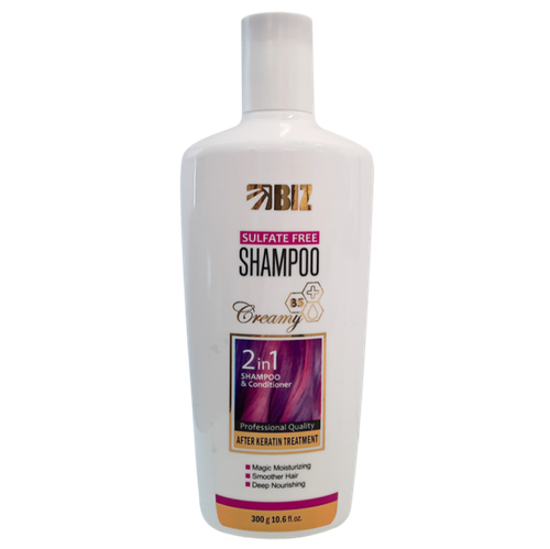 شامپو فری سولفات موهای کراتینه شده