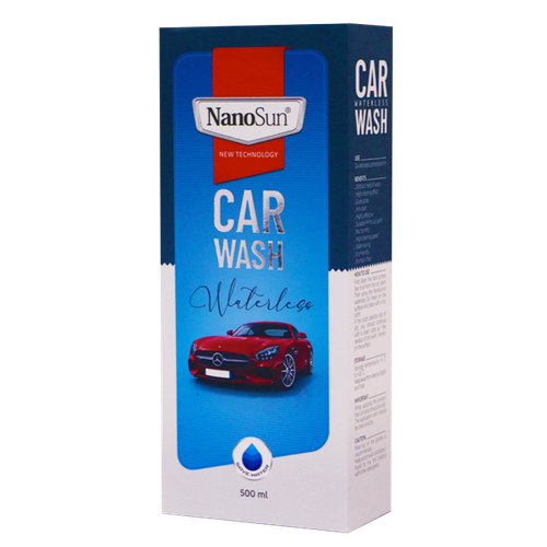 شامپو واترلس خودرو بدون تریگر نانوسان