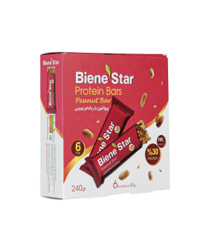 پروتئین بار بادام زمینی